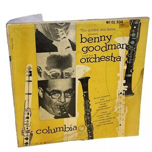Benny Goodman And His Orchestra (Vinyl, 1953) Columbia CL 534 VG+ LP Record